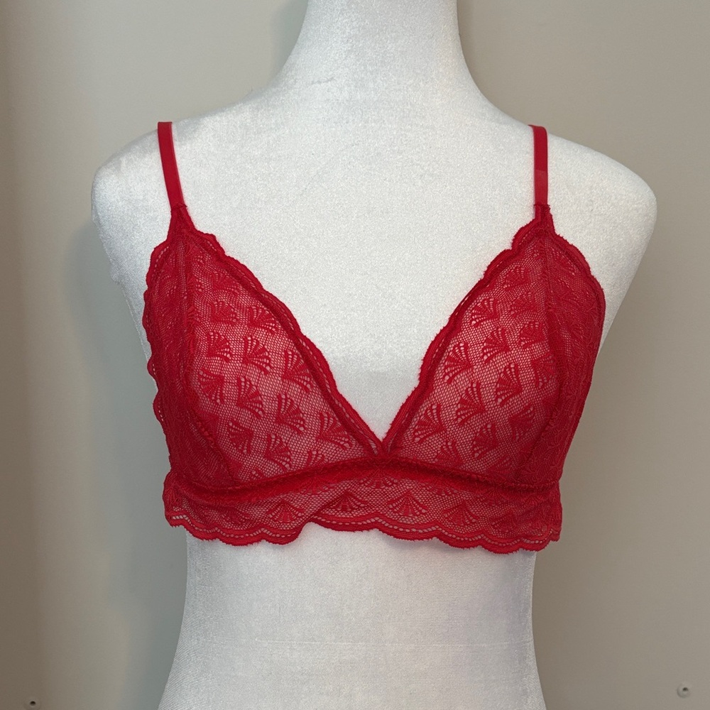 NWOT Cosabella Red Lace Bralette